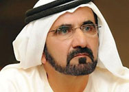 محمد بن راشد يدعو إلى رفع علم الإمارات على جميع أنحاء بلدنا