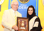 هبة السمت تفوز بجائزة مجلس الريادة العالمي