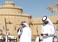 100 فنر تضيء معرض ذاكرة الوطن