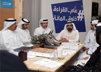 محمد بن راشد: خلوة المائة هي بداية لوضع خطة وطنية عشرية لترسيخ القراءة في الإمارات