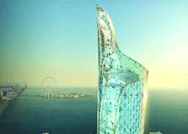 برج مخصص للقفز في دبي