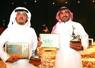 سلطان بن بندر والحارث بن وازع نجما (البيت) لموسمه الثالث