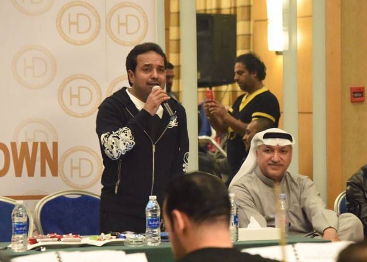 تحضيرات حفل الفنان راشد الماجد القادم