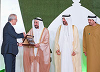 سلطان القاسمي يشهد  حفل الإعلان الرسمي "الشارقة مدينة صحية"